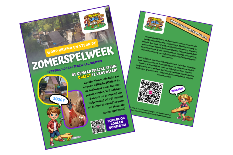 Lees meer over het artikel Verzoek om bijdrage voor de Zomerspelweek